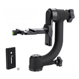 Aluminum Alloy Gimbal Tripod Head for Telephoto Lens Bird-watching Photography