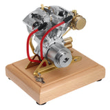 Shovelhead R31 V2 Double Cylinder Stirling Engine Model STEM Science Discovery Toy