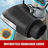 Universal Waterproof Motorcycle Scarf Hand Protector for Winter Windproof Thickened Warm Mobile Handlebar Cover Gloves