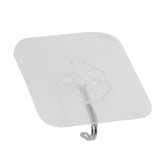 Strong Transparent Suction Cup Sucker Wall Hooks Hanger For Kitchen Bathroom Home (6 )