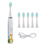 Portable Tooth Washer Soft Hair Small Brush Head Smart Toothwasher Children's Electric Toothbrush
