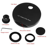 Astronomical Telescope 1.25-Inch Manual 9-Position Wheel Colour Filter Accessories