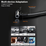 Car Emergency Jump Starter 5.0L Gas/3.0L s Auto 8400Mah Battery Peak Current 1000A with Air Compressor for SUV