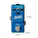 Rowin LN-321 Wide Range Frequency Response Blues Style Overdrive Effect Pedal for Guitar