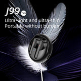 J99 TWS Bluetooth 5.3 Headset Wireless Headset In.Ear Stereo Noise Reduction Sports Headset with Microphone Headset