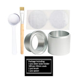 1Set Reusable Vertuo Metal Capsule Filling Tool Refill Kit Aluminum Rack For Nespresso Vertuoline With Brush Spoon