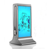 FYD-835B Table Menu Power Bank with LED Backlights in 20800mah for Advertising 18650 Lithium Battery 5v/max 8A Cocopower 12V/2A