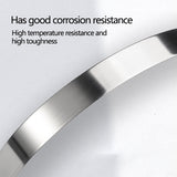 304 Stainless Steel Reel Multi-Purpose Locking Cable Tie Tooth Buckle Connector for Electric Pole Sign Board Pipee