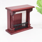 1:12 Miniature Furniture Vintage Fireplace Dollhouse Accessories Toys For Children Gift