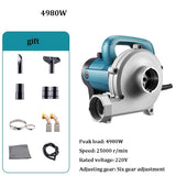 High Power Slotting hine Vacuum Cleaner Industrial Dust Collector Grinder Blowing And Suction Dual-use