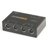 DOREMiDi HUB-3 USB Power Converter MIDI 3×3 Interface Box Controller Adapter AU