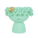 Cute Girl Character Vase,Flower Arrangement Vase,Succulent Plant Flower Pot For Living Room/Bedroom Furnishings