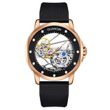 GUANQIN Business Sapphire Mechanical Automatic Winding Men's Watch Stainless Steel Waterproof Bracelet Accessories 2022 New