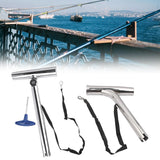 Fishing Rack Easy Install Clamp on Rod Holder Premium Yacht Rail