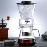 Ice Drip Pot Glass Regulatable Dripper Filter Cold Brew Maker Coffee Accessories
