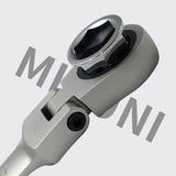 36PCS Wrench With Box Multi-Functional Two-Way Adjustable Double-Ended Ratchet Spanner Socket Screwdriver Set