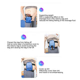 Lightweight Waterproof Breathable Portable Stretchy Colostomy Bag Protector Ostomy Pouch Cover
