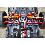 Metal Front & Rear Suspension Arm Set For Arrma 1/7 Limitless Infraction 1/8 Typhon 6S Rc Car Upgrade Replacement Parts Red