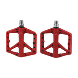 Anti Slip Design Downhill Fixed Gear Bikes Mountain Bike Pedals Night Riding