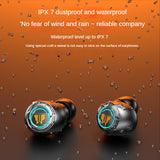 2023 M48 Mecha Earphone Wireless Headset Bluetooth 5.3 Binaural Gaming Headset Touch Control Mini Headset for All Mobile Phones