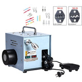 220V Crimping hine 60W/220V 50Hz Electric Cold Pressing Terminal Crimper Tools with Exchangeable Die Sets