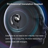 1Set M8 Translator Earbuds 144 Language Translator Device, Two Way Real Time Translation Universal