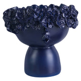 Resin Sculpture Fairy Vase Flower Pot Modern Home Desktop Storage Crafts Decor Abstract Wreath Holder