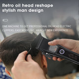 2024 New Resuxi G-28 HIGH SPEED HAIR CLIPPER Trimmer Electric Hair Cutting hine DLC Blade with Base