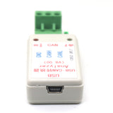 USB To RS232 Serial Port Converter Adapter 232 CAN Bus Transfer Send / Receive communication Analysis TVS Surge Protection