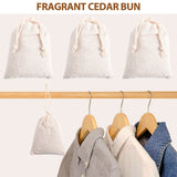 15Pack Cedar Sachets Bags,Cedar Chips Closets And Drawers,Cedar Blocks For Clothes Storage,Closet Moth Protection