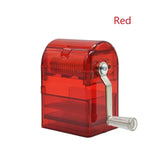 CRUSHER Pencil Sener Shape Tobacco Grinder Hand Cranked Cigarette Cutter Dry Herb Grinders for Smoking Accessories