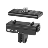 Quick Release Sports Camera Magnetic Adapter Mount Aluminum Alloy for Insta360 Ace/ Ace Pro