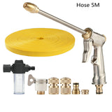 Car Clean Foam Gun Cleaner Home Wash Car Water Gun Hose Nozzle Watering Gardening Tools Nozzles For Pressure Washers