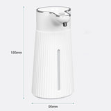 White 400ml High-Quality Automatic Foam Soap Dispenser for Bathroom with USB Charging
