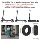 8.5Inch 8.5x3 Off-Road Solid Tires Wear-resistant Puncture-proof Tire Parts For Vsett 9+/Zero 8 9Pro/Kugoo G2 Pro Scooter