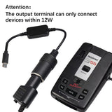 Car Electronics Cigarette Lighter Socket Power Adapter Converter USB Type C Chargers 5V To 12V Cable Extender Auto Accessories