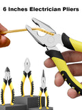 6 Inches Wire S Large Opening Stripping Industrial Grade Labor-saving Household Electrician Pliers