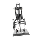 Diesel Model Internal Combustion Engine - Stainless Steel Educational Toy for Physics Class, Lab Teaching Tool for DIY Students