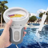 2 In 1 Water Quality Testing Device PC-102 PH Tester For Swimming Pool SPA Water Chlorine Tester CL2 Measuring