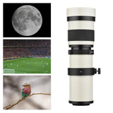 MF Super Telephoto Zoom Lens F/8.3-16 420-800mm T Mount with NEX-mount Adapter Ring for Sony NEX E-mount Camera NEX-5R