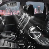 Exhaust 3-Head Coog USB Powered Car Air Purifier Radiator Fan Window Vent Cool Ventilation Interior Accessories
