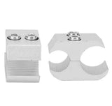Wheelchair Pipe Clamp Flexible Stepper Aluminum Alloy Rehabilitation Equipment Accessory 19mm 25mm/19mm X 22mm