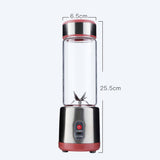 USB Rechargeable Electric Juicer Blender Mixer - Juicers, Fruit Extractors, Food Milkshake Multifunction Juice Maker Machine