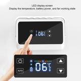 LED Display Screen Temperature Adjust Cooler Travel Box for Car Insu Refrigerated Case