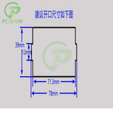 XY-WJ01 Delay Relay Module With Digital LED Dual Display Cycle Timing Circuit Switch