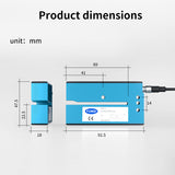 FUWEI FGU03-C Ultrasonic for Labeg hines Transparent or Metal Detection Label Sensor