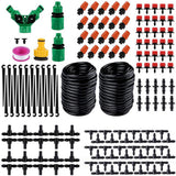 Mist Cooling Drip Irrigation System Garden Plant Automatic Watering Hose Kit 5M/10M/15M/20M/30M/40M