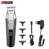 NEW Hair Clipper WMARK C24-HC011 Hot Selg Engraving Oil Head Electric Push Cutting USB Cross Border