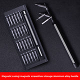 PCS 24 in 1 Precision Home Portable Light Weight Kits Magnetic Screwdriver Set Kit Bits Torx Hex