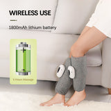 3 Modes Air Pressure Calf 360° Warm Wrap Vibration Foot Leg Massager Presotherapy hine Muscle Relax